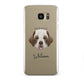 Clumber Spaniel Personalised Samsung Galaxy S7 Edge Case