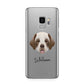 Clumber Spaniel Personalised Samsung Galaxy S9 Case