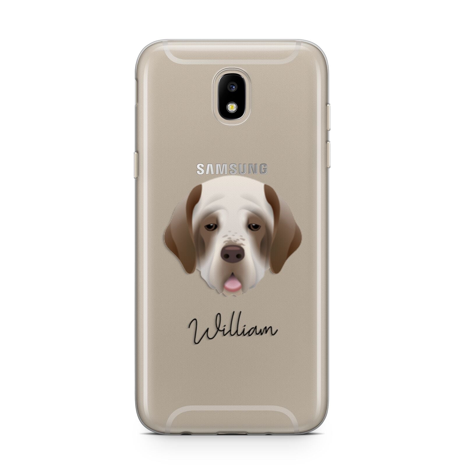 Clumber Spaniel Personalised Samsung J5 2017 Case