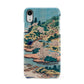 Coastal Community By Katsushika Hokusai Apple iPhone XR White 3D Snap Case