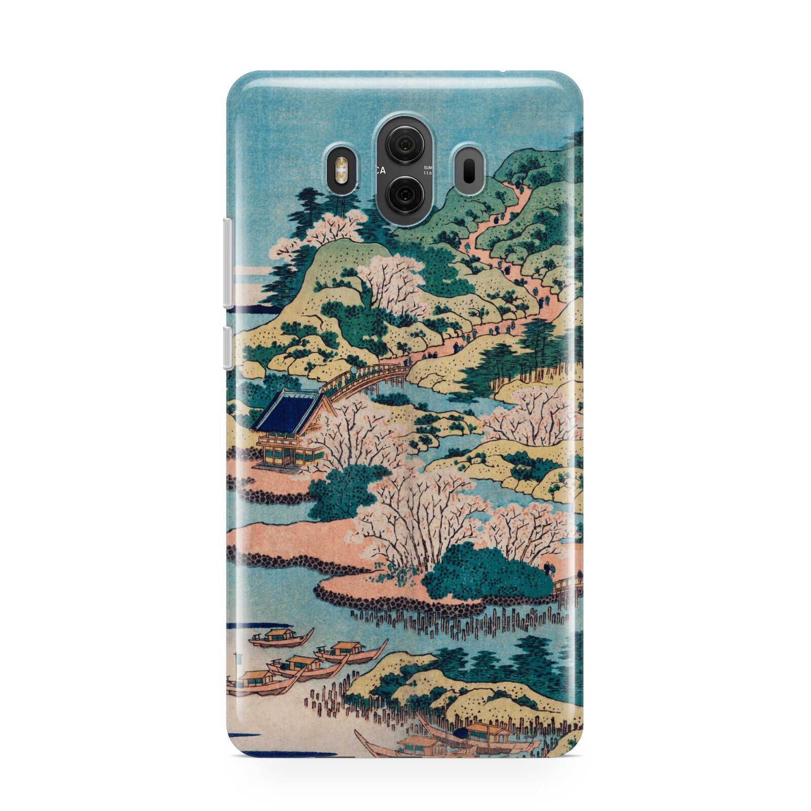 Coastal Community By Katsushika Hokusai Huawei Mate 10 Protective Phone Case