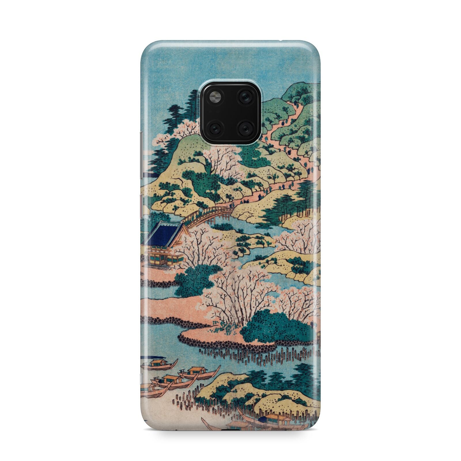 Coastal Community By Katsushika Hokusai Huawei Mate 20 Pro Phone Case