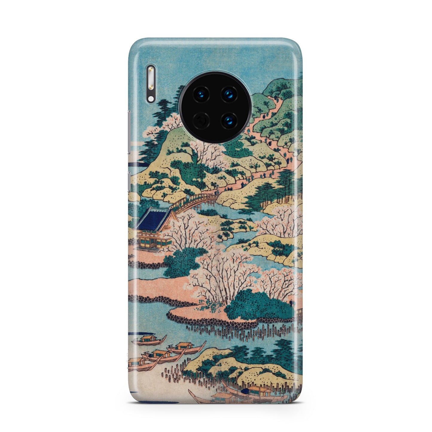 Coastal Community By Katsushika Hokusai Huawei Mate 30