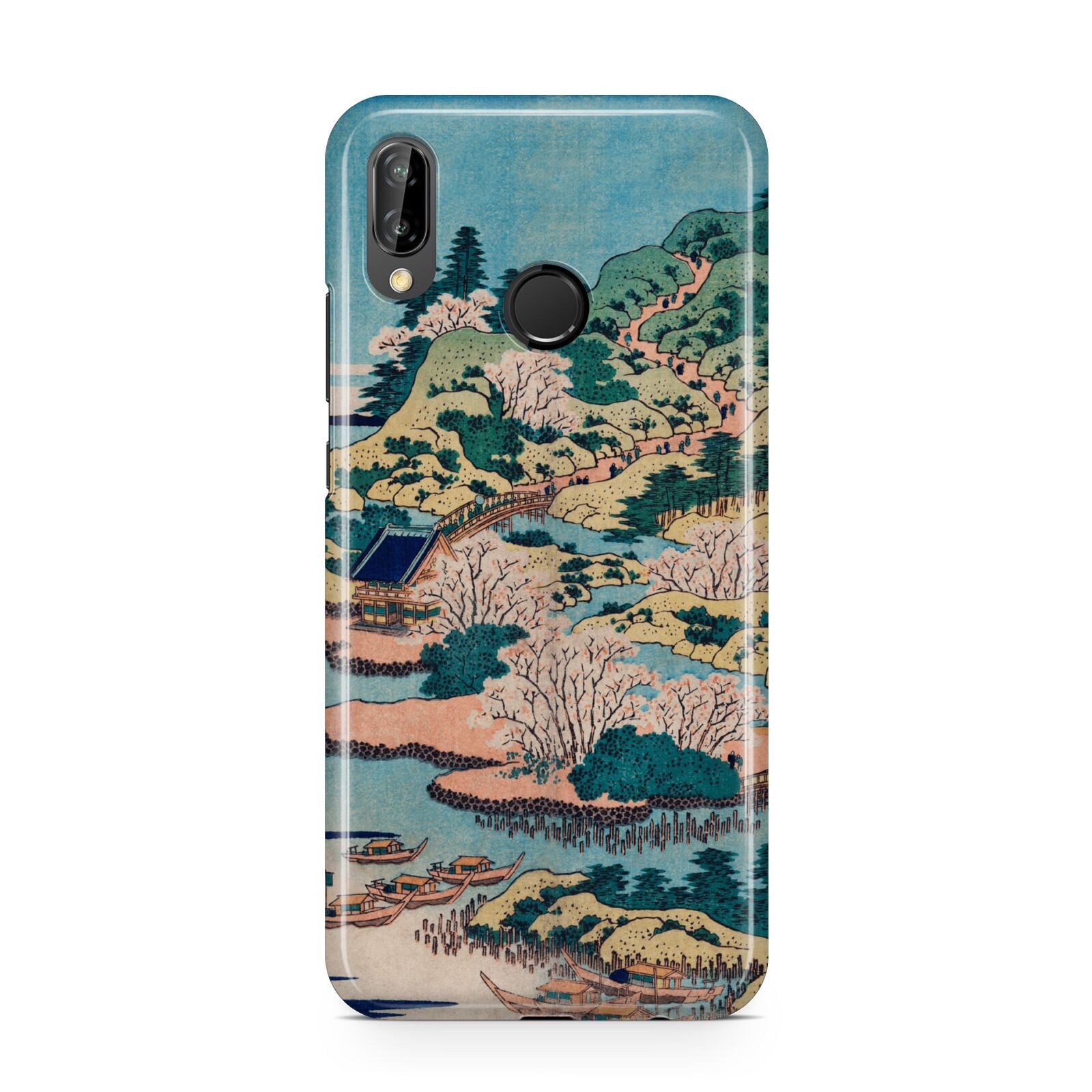 Coastal Community By Katsushika Hokusai Huawei P20 Lite Phone Case