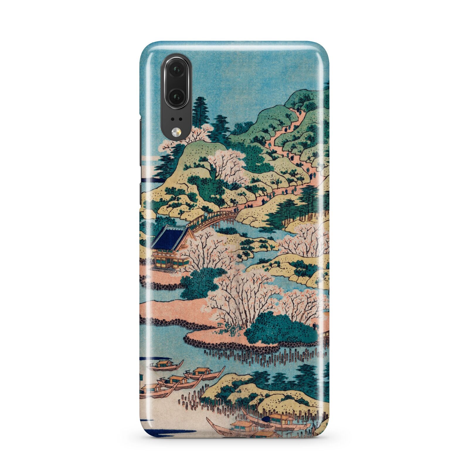 Coastal Community By Katsushika Hokusai Huawei P20 Phone Case