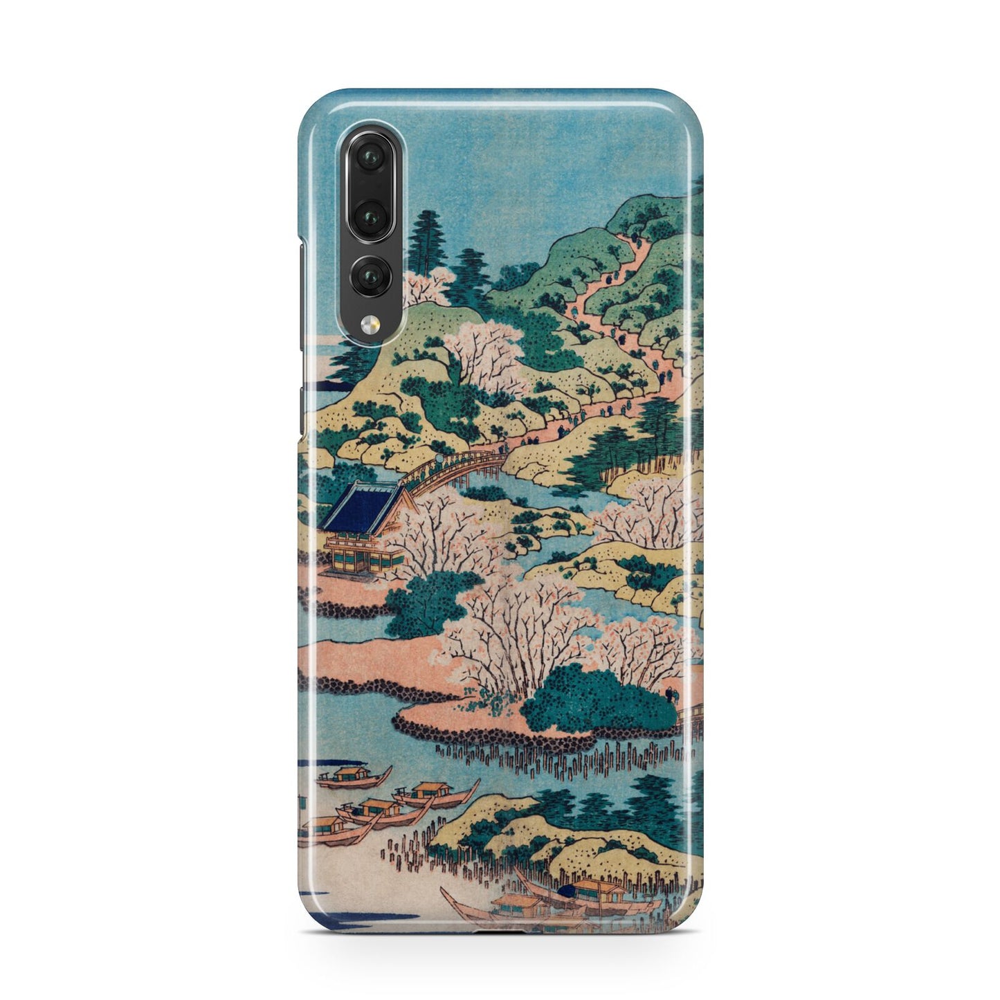 Coastal Community By Katsushika Hokusai Huawei P20 Pro Phone Case