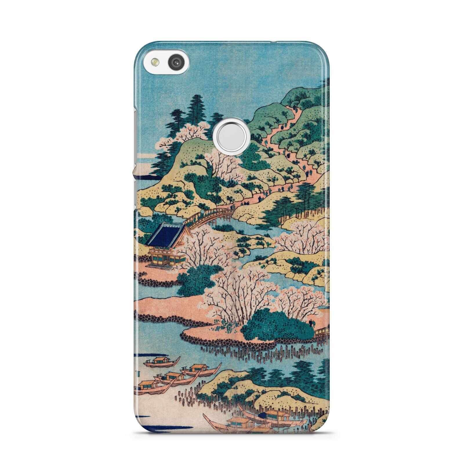 Coastal Community By Katsushika Hokusai Huawei P8 Lite Case