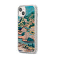 Coastal Community By Katsushika Hokusai iPhone 14 Plus Clear Tough Case Starlight Angled Image
