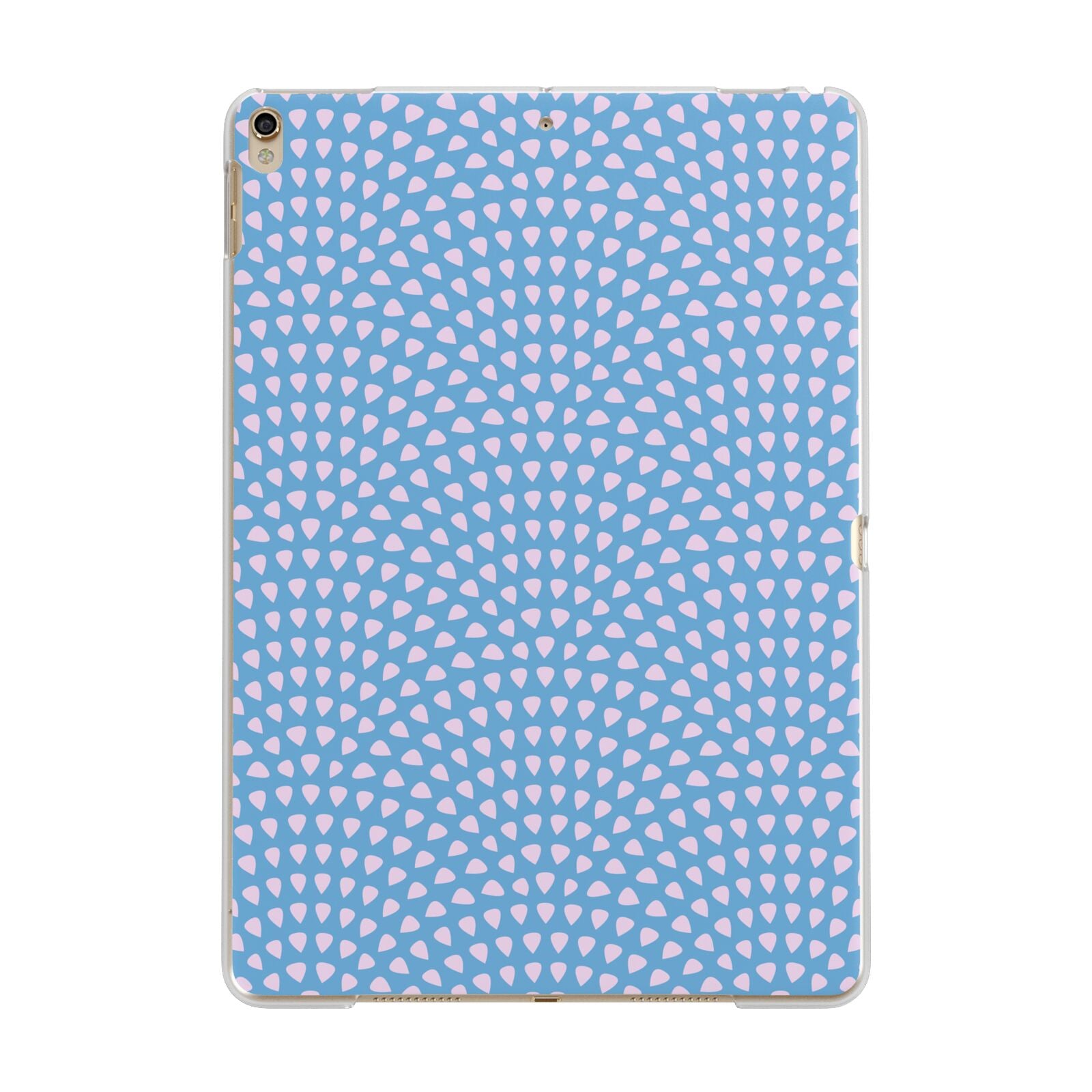 Coastal Pattern Apple iPad Gold Case