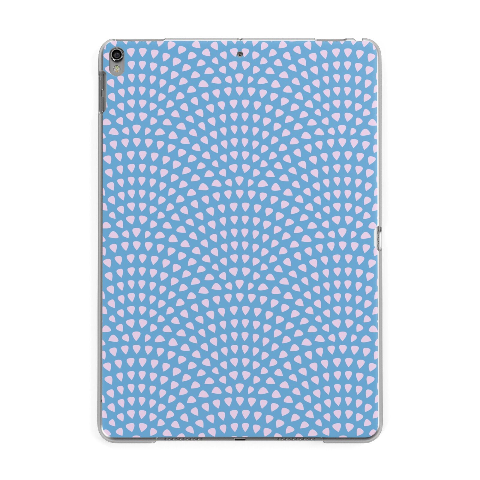Coastal Pattern Apple iPad Grey Case
