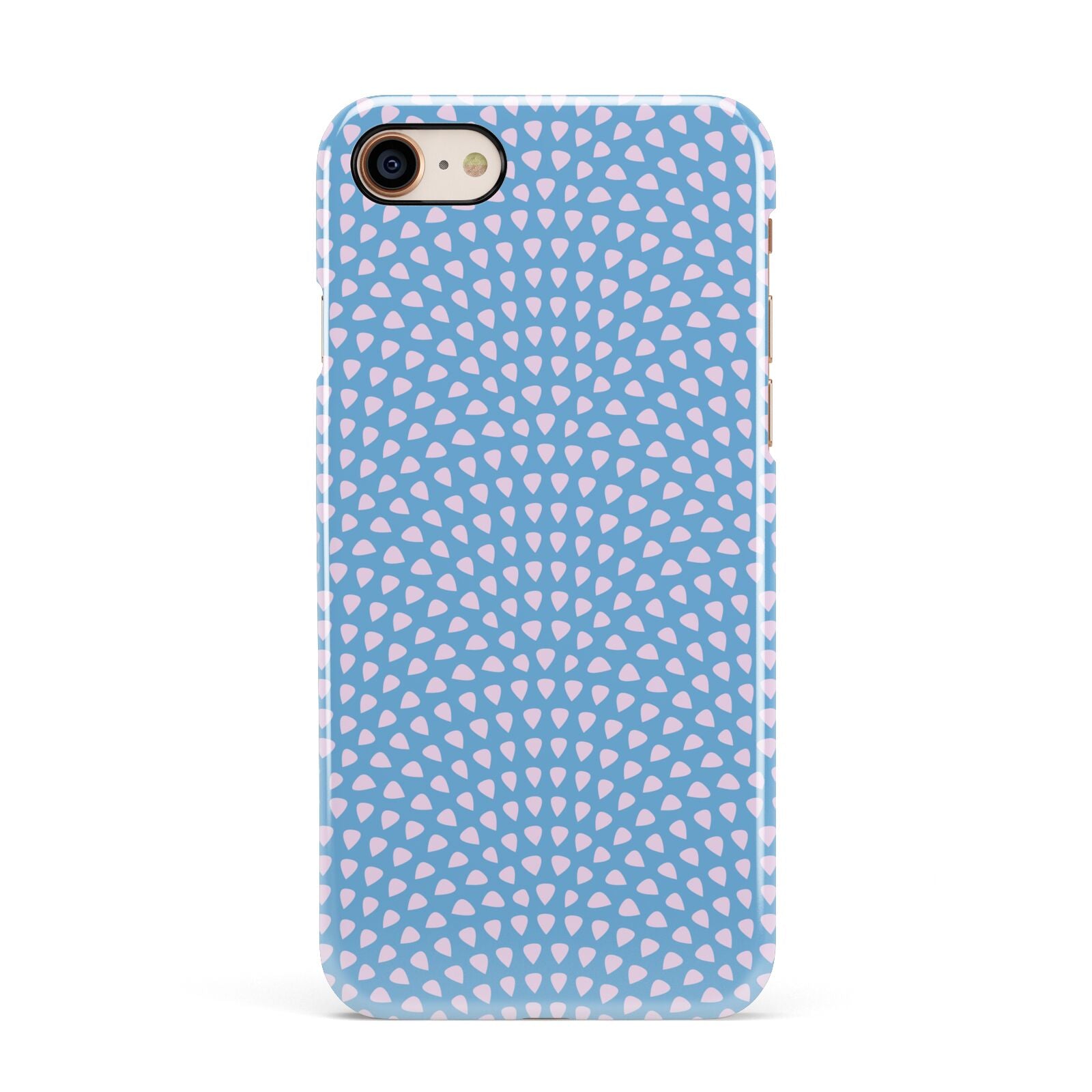Coastal Pattern Apple iPhone 7 8 3D Snap Case
