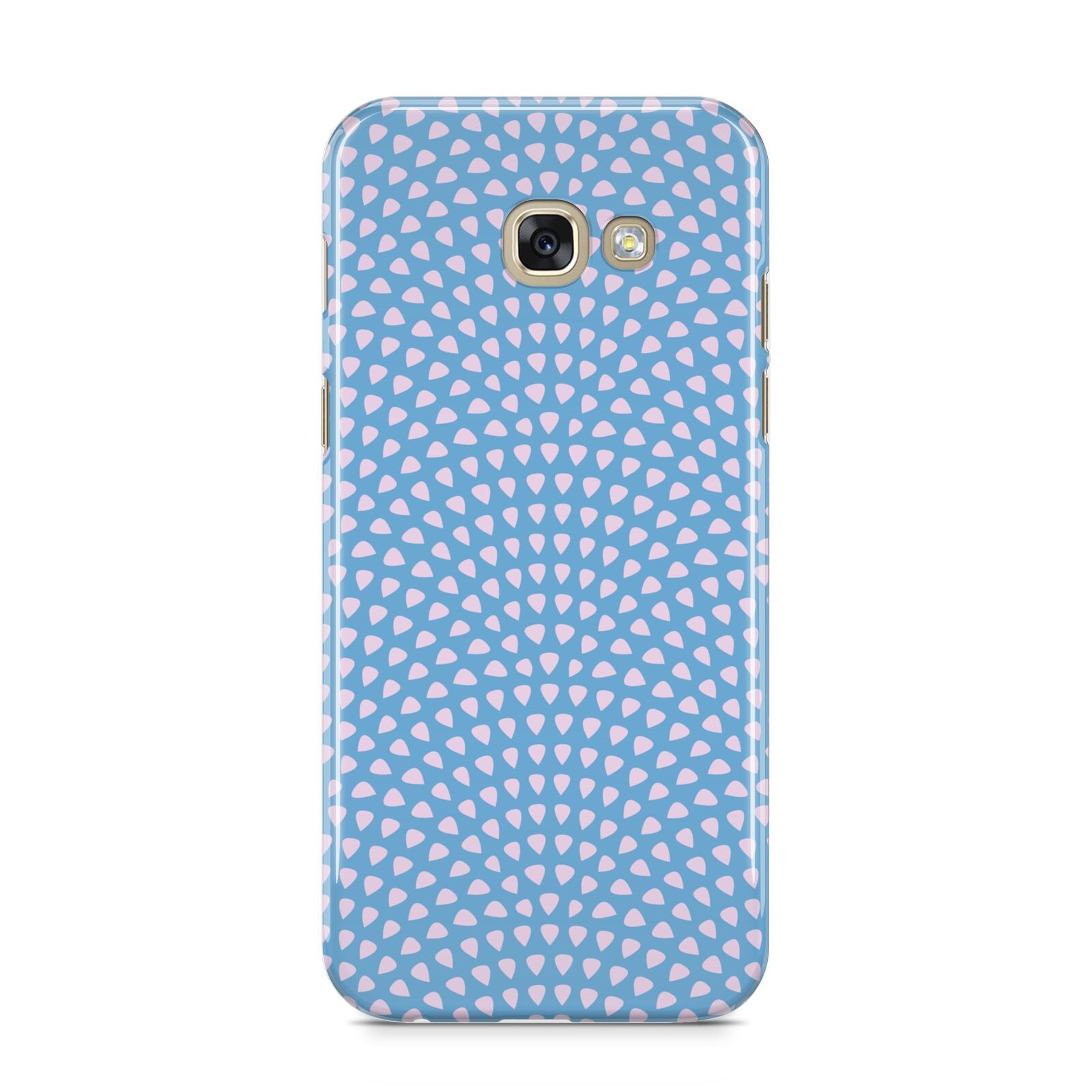 Coastal Pattern Samsung Galaxy A5 2017 Case on gold phone