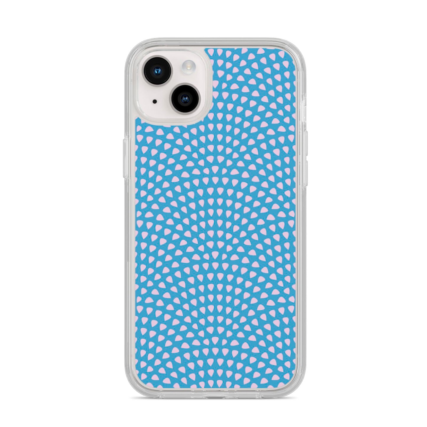 Coastal Pattern iPhone 14 Plus Clear Tough Case Starlight