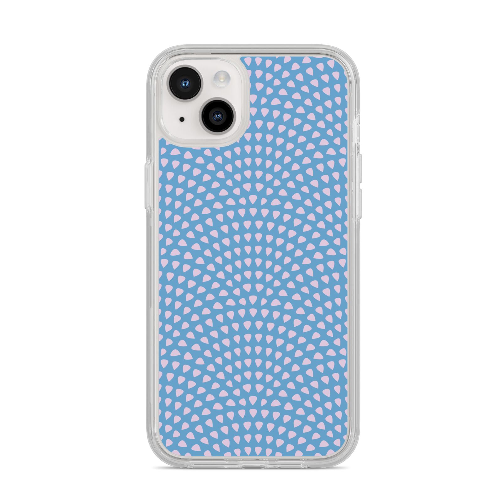 Coastal Pattern iPhone 14 Plus Clear Tough Case Starlight