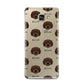 Cockachon Icon with Name Samsung Galaxy A3 2016 Case on gold phone