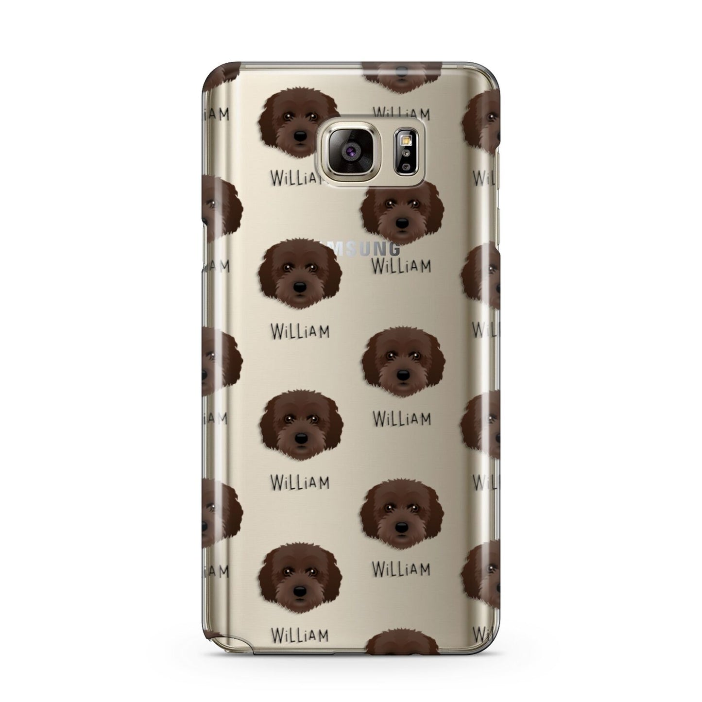 Cockachon Icon with Name Samsung Galaxy Note 5 Case