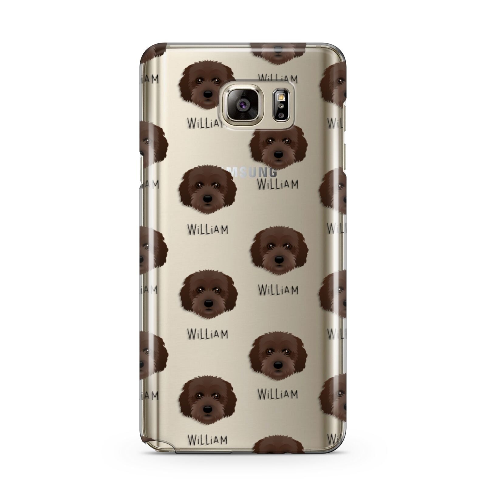 Cockachon Icon with Name Samsung Galaxy Note 5 Case