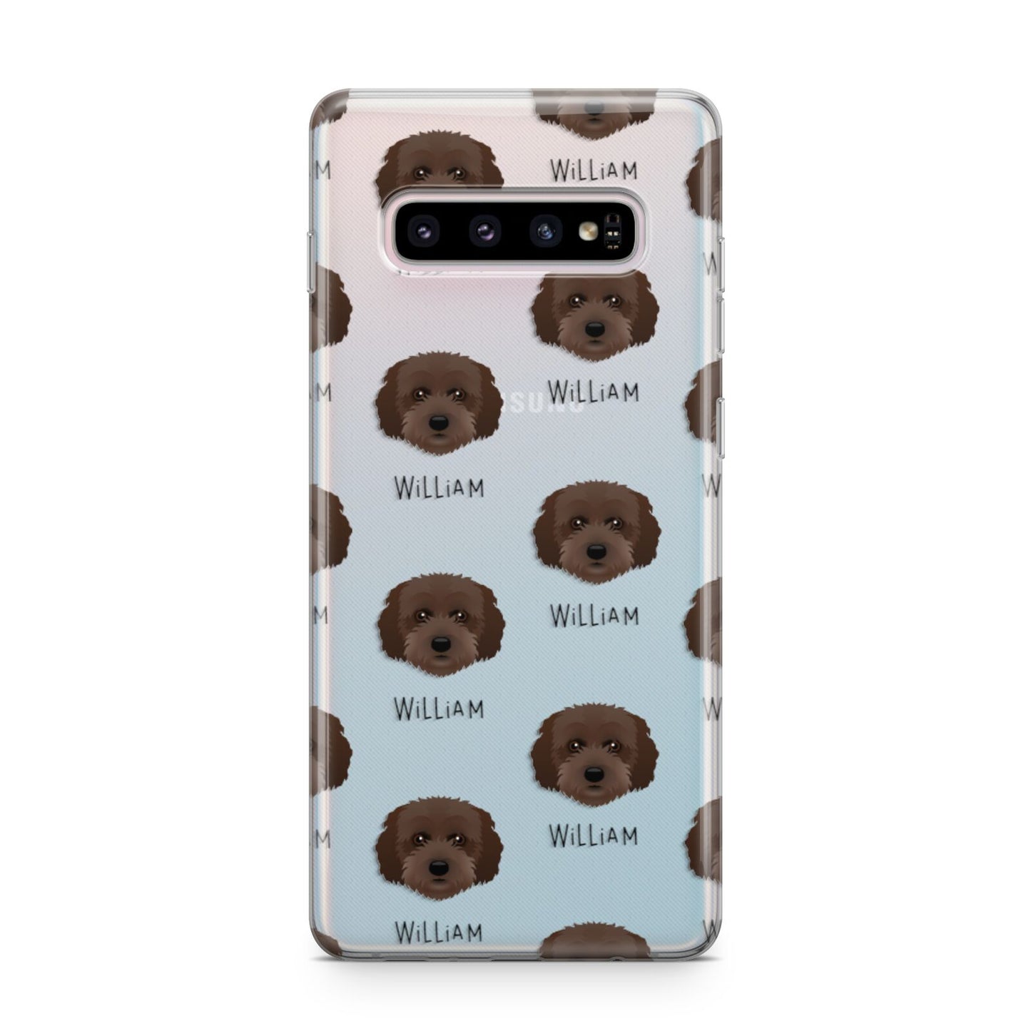 Cockachon Icon with Name Samsung Galaxy S10 Plus Case