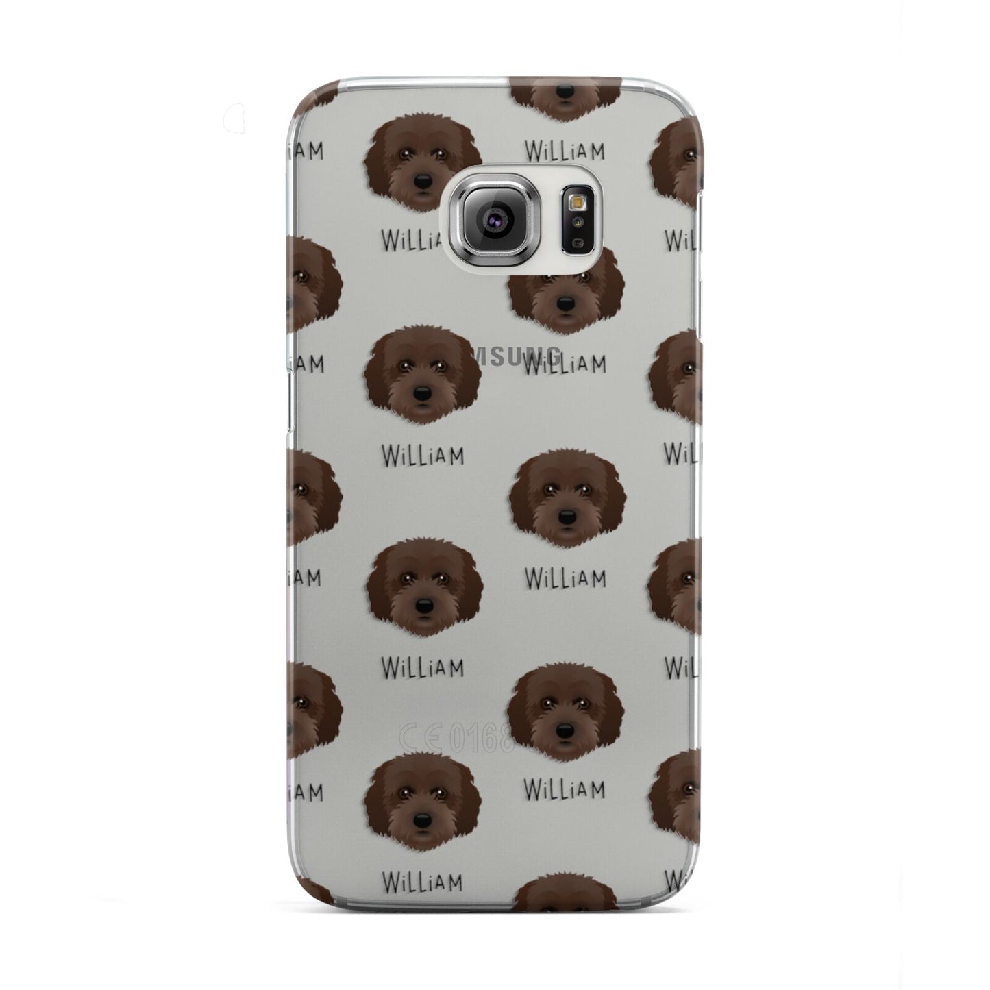 Cockachon Icon with Name Samsung Galaxy S6 Edge Case