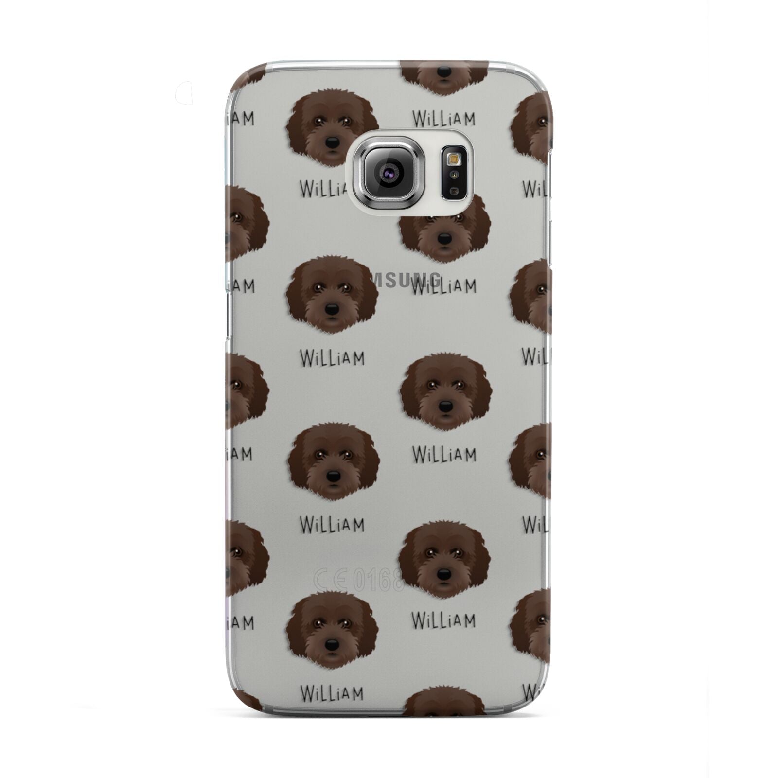 Cockachon Icon with Name Samsung Galaxy S6 Edge Case