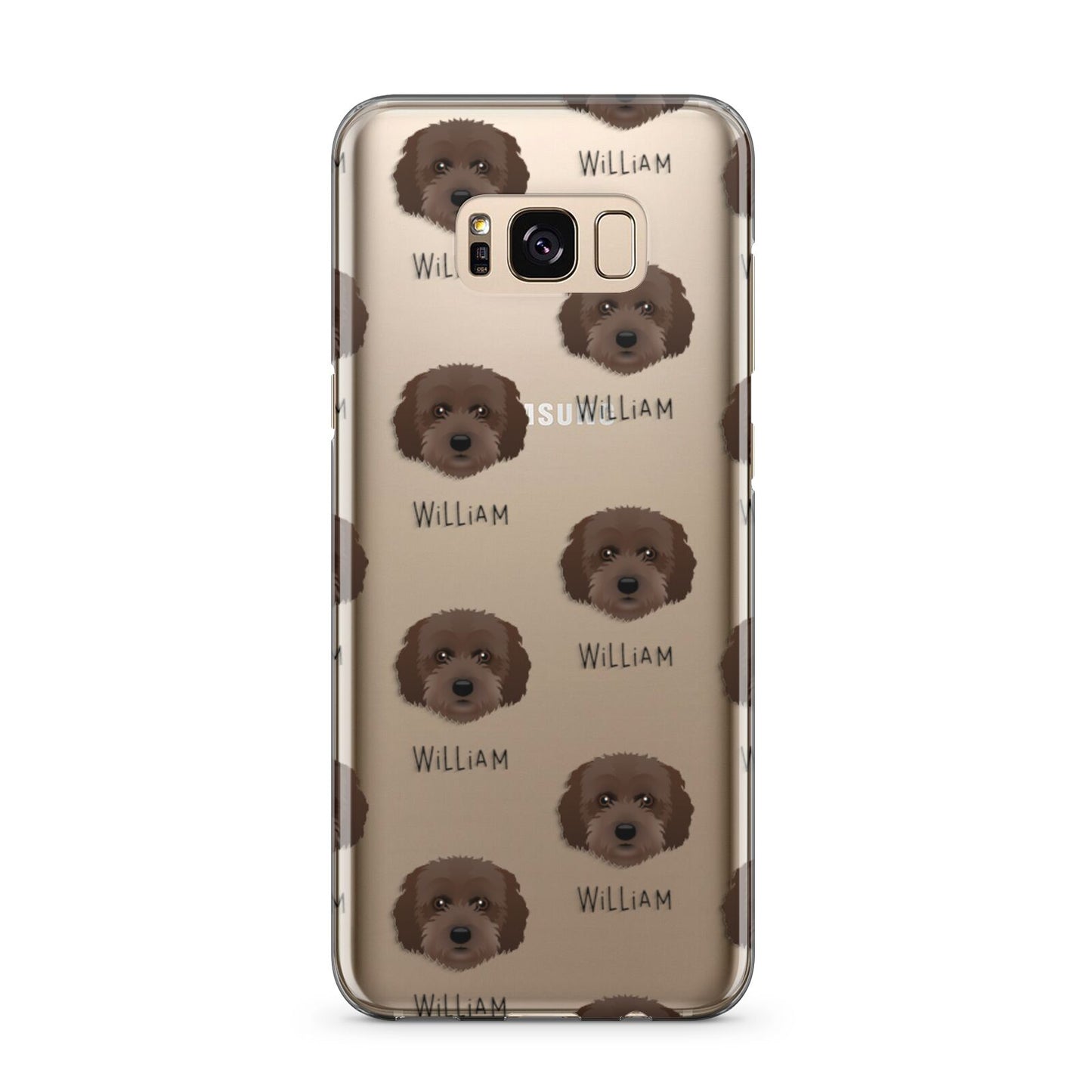 Cockachon Icon with Name Samsung Galaxy S8 Plus Case