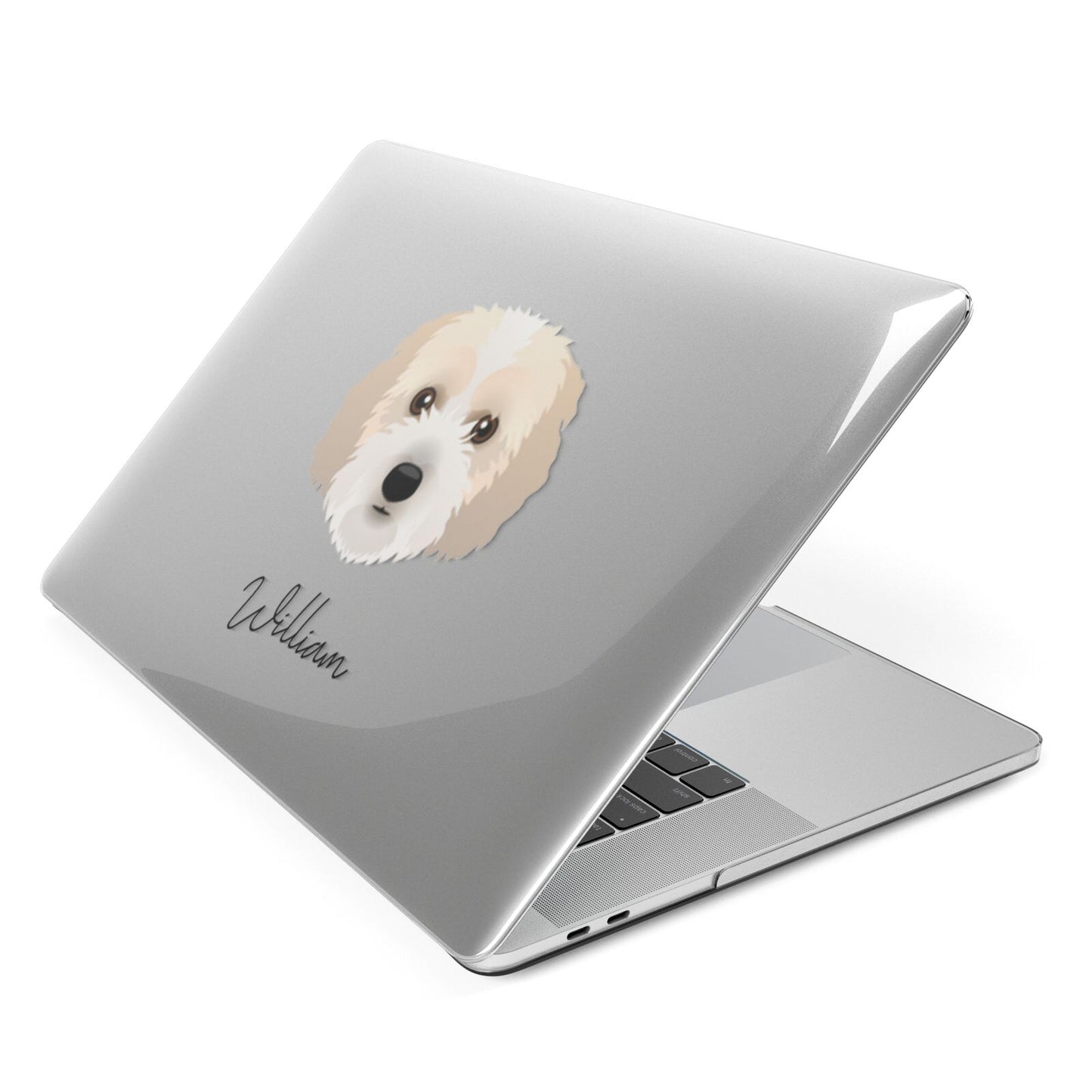 Cockachon Personalised Apple MacBook Case Side View