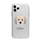 Cockachon Personalised Apple iPhone 11 Pro in Silver with Bumper Case