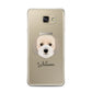 Cockachon Personalised Samsung Galaxy A7 2016 Case on gold phone
