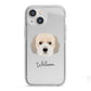 Cockachon Personalised iPhone 13 Mini TPU Impact Case with White Edges
