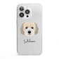 Cockachon Personalised iPhone 13 Pro Clear Bumper Case