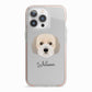Cockachon Personalised iPhone 13 Pro TPU Impact Case with Pink Edges