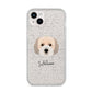 Cockachon Personalised iPhone 14 Plus Glitter Tough Case Starlight