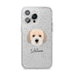 Cockachon Personalised iPhone 14 Pro Max Glitter Tough Case Silver