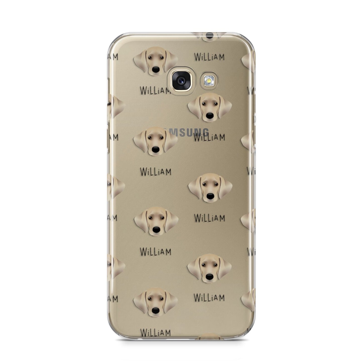 Cockador Icon with Name Samsung Galaxy A5 2017 Case on gold phone