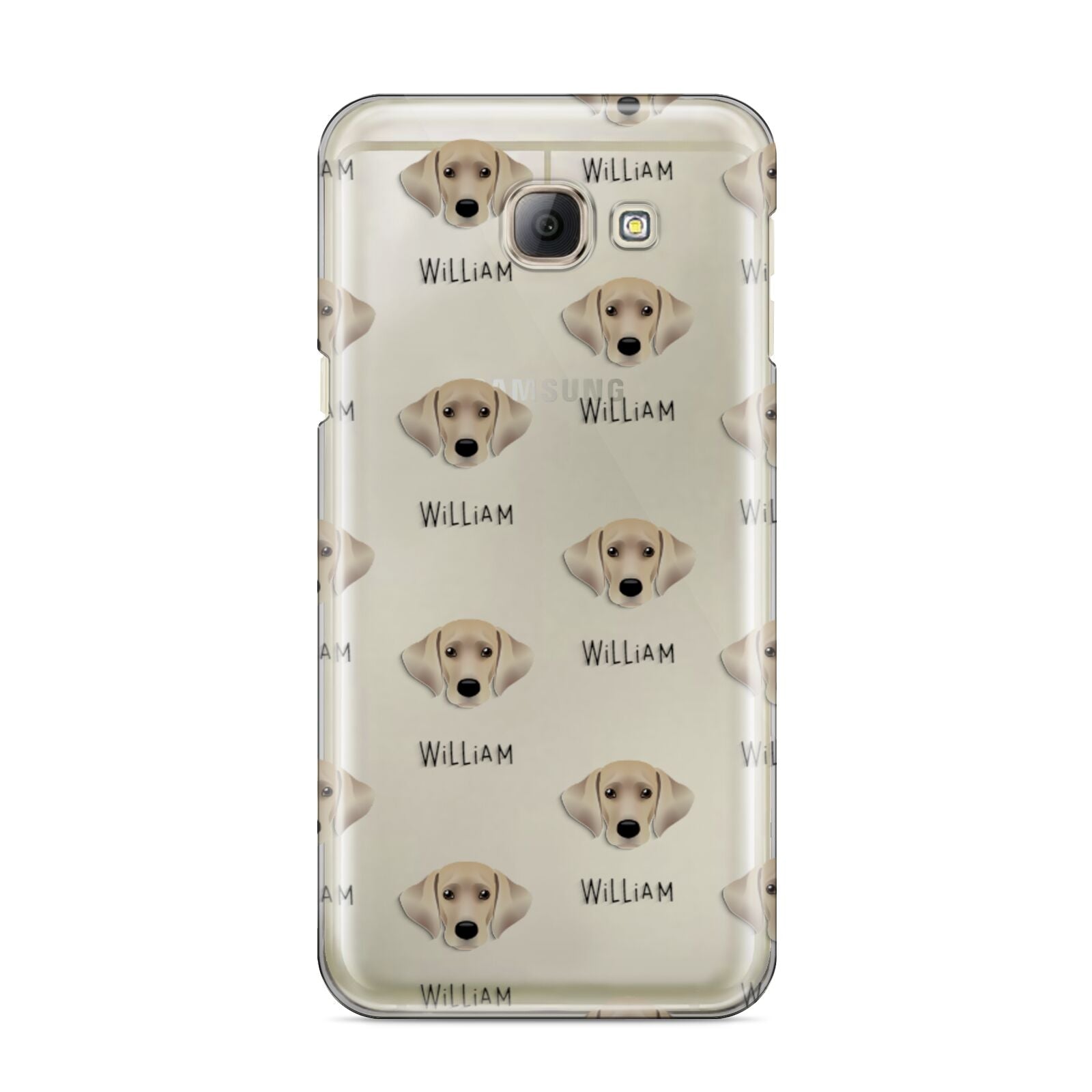 Cockador Icon with Name Samsung Galaxy A8 2016 Case