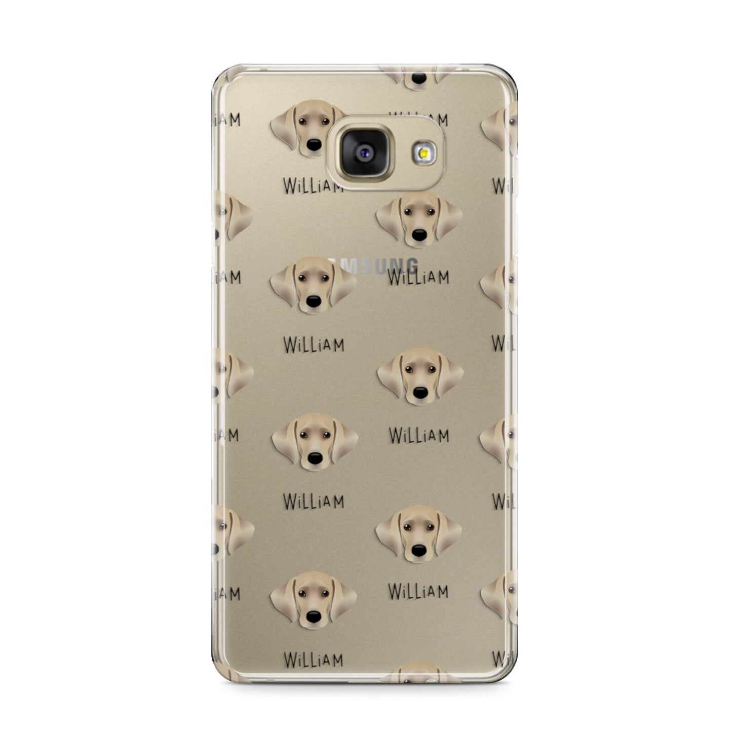 Cockador Icon with Name Samsung Galaxy A9 2016 Case on gold phone