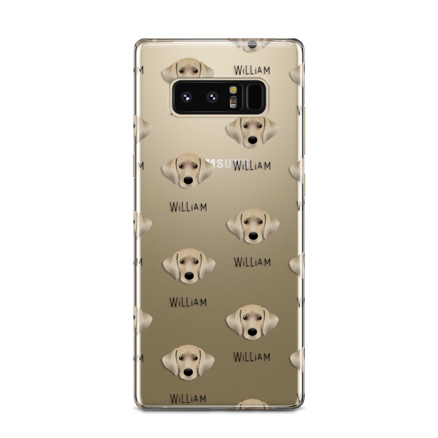 Cockador Icon with Name Samsung Galaxy Note 8 Case