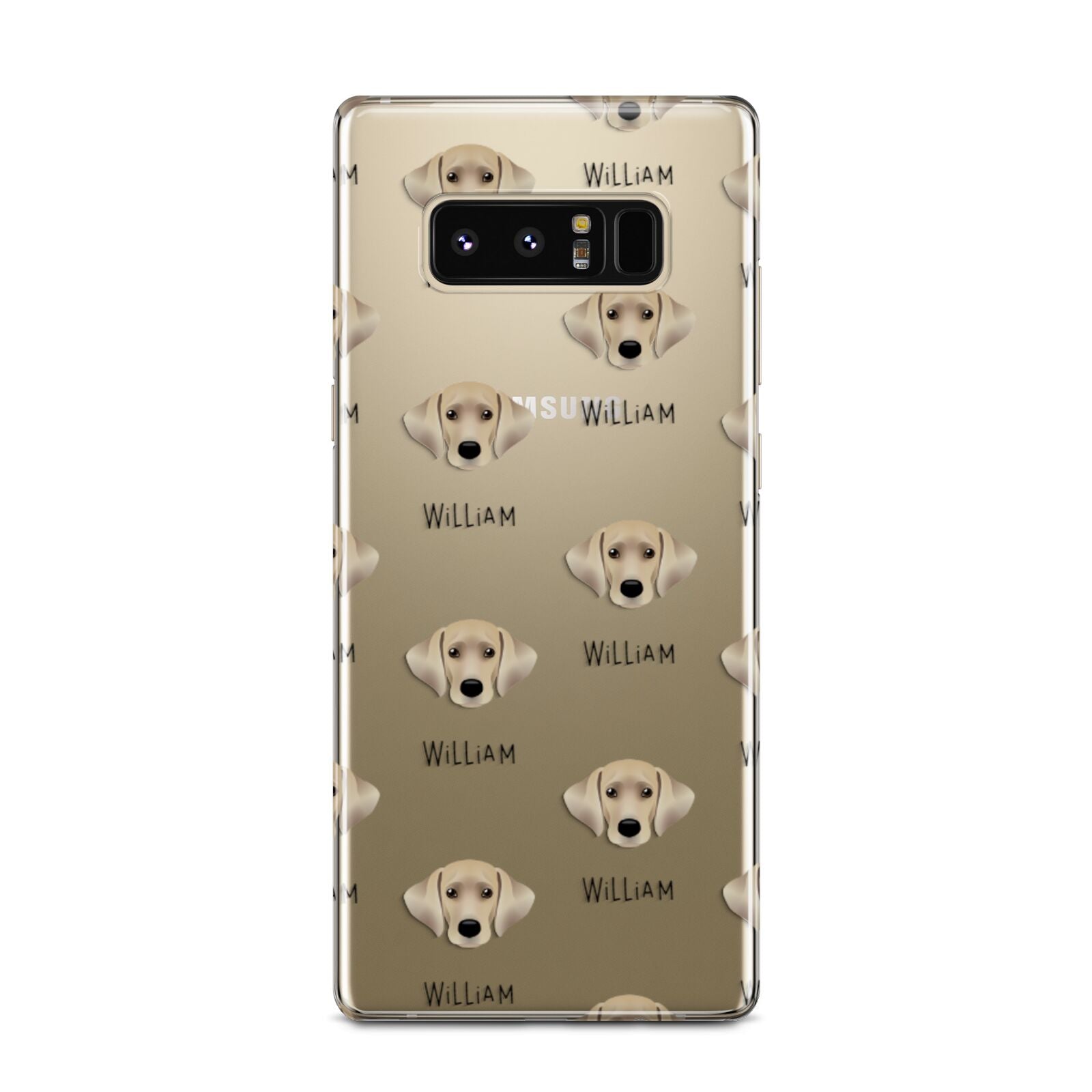 Cockador Icon with Name Samsung Galaxy Note 8 Case