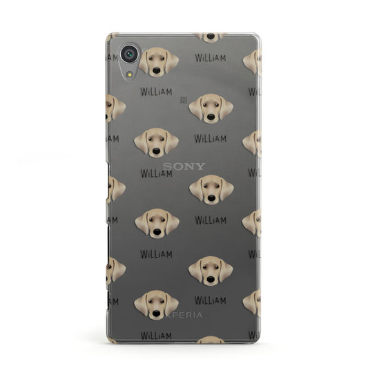 Cockador Icon with Name Sony Xperia Case