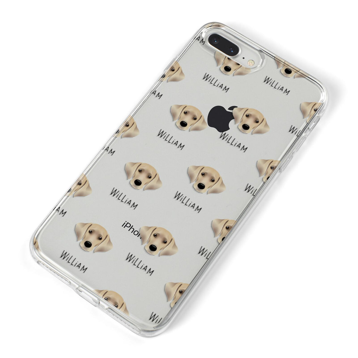 Cockador Icon with Name iPhone 8 Plus Bumper Case on Silver iPhone Alternative Image