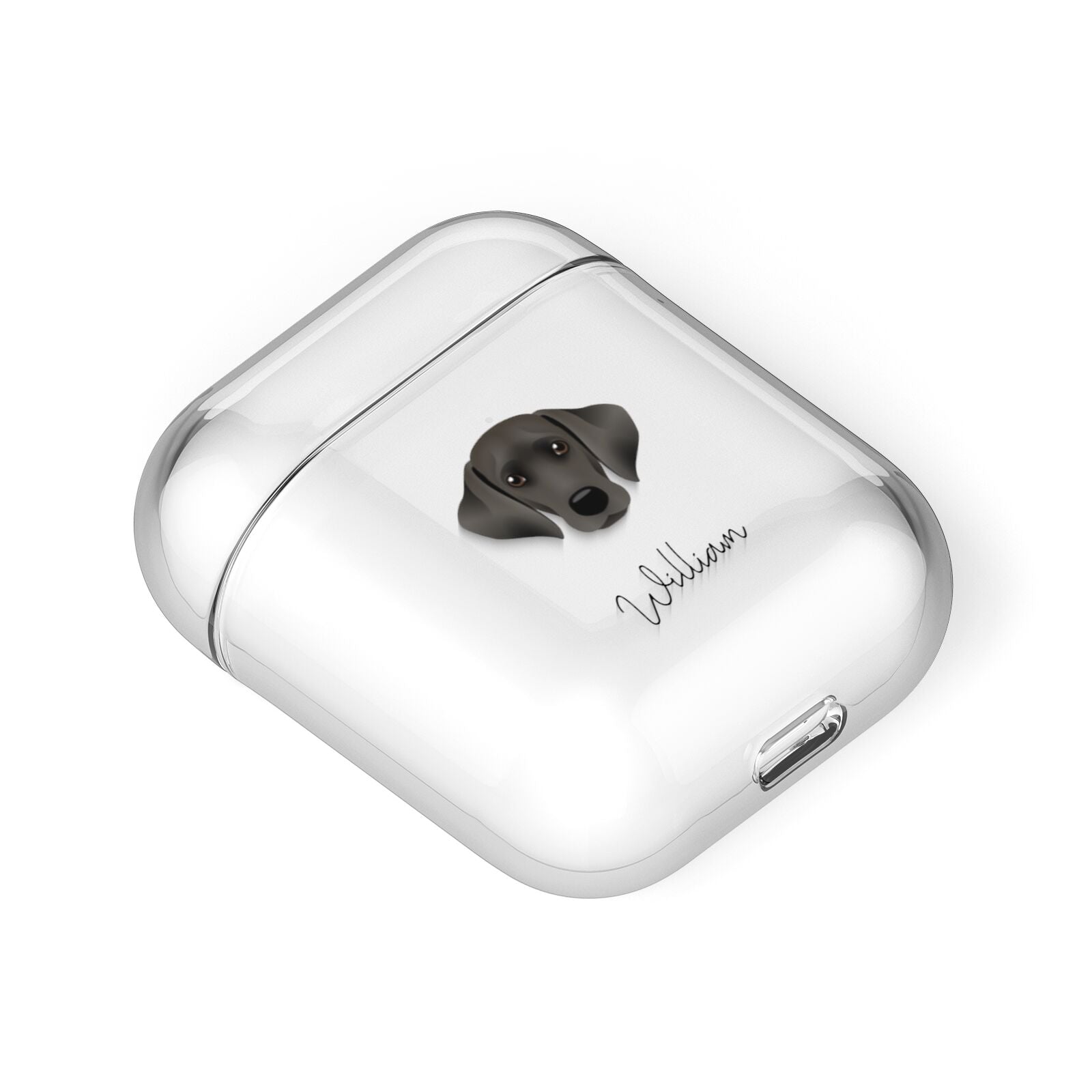 Cockador Personalised AirPods Case Laid Flat