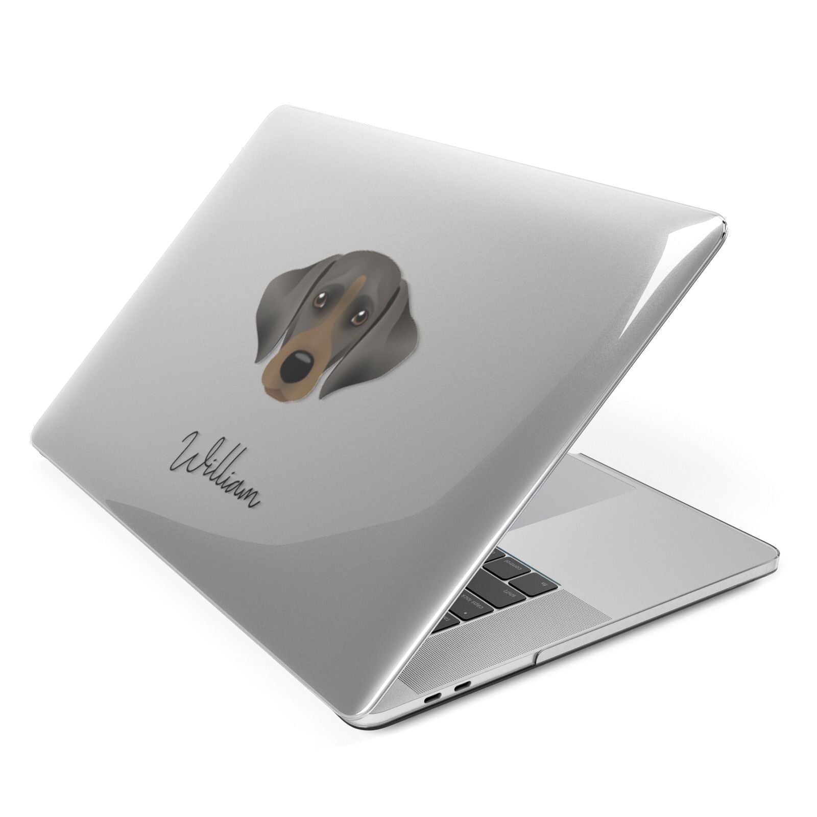 Cockador Personalised Apple MacBook Case Side View