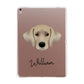 Cockador Personalised Apple iPad Rose Gold Case