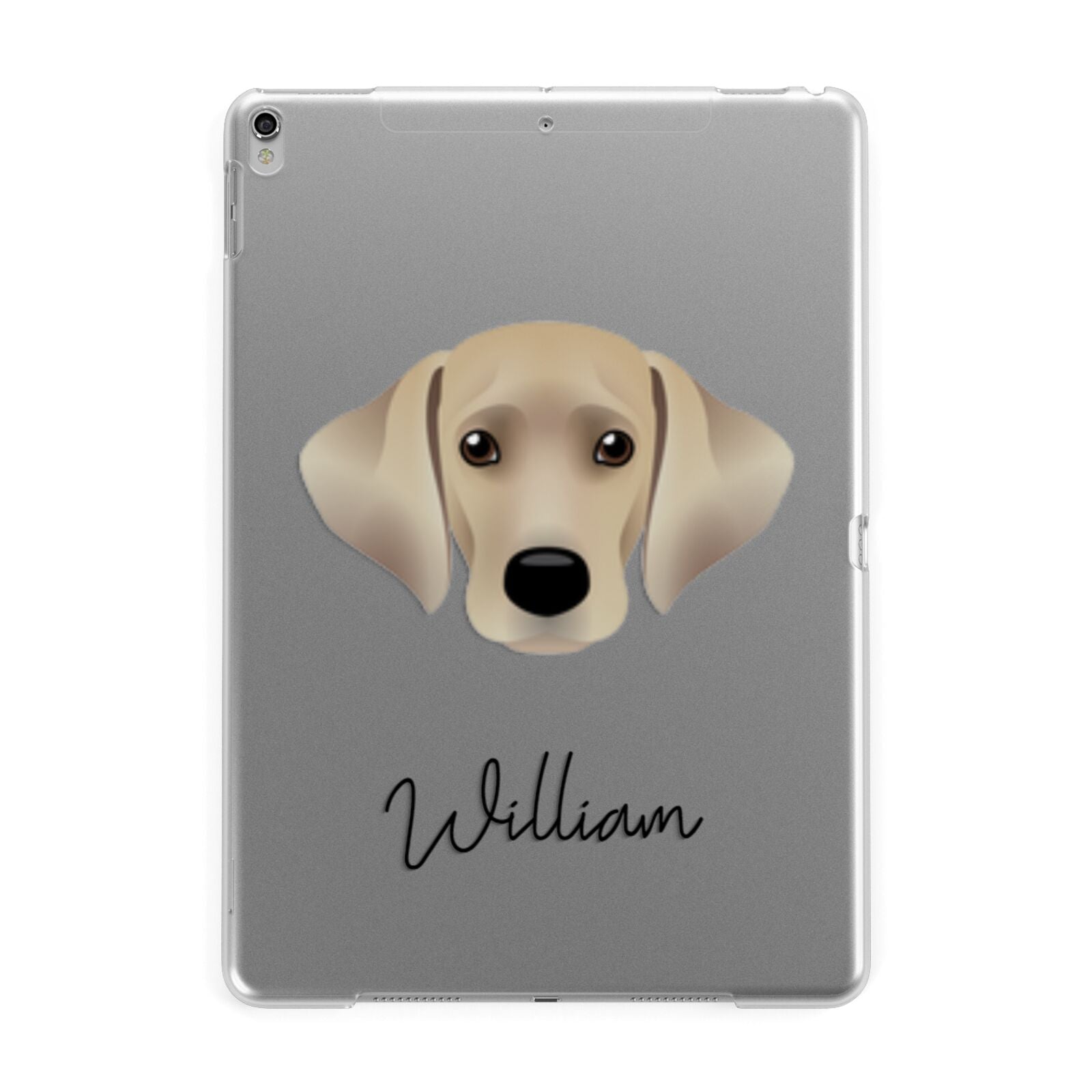 Cockador Personalised Apple iPad Silver Case