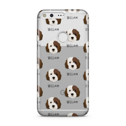 Cockapoo Icon with Name Google Pixel Case
