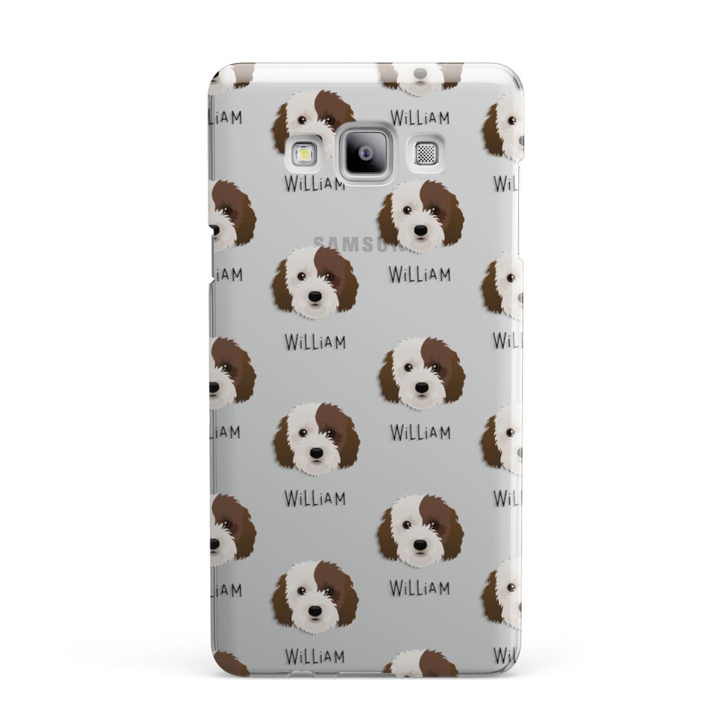 Cockapoo Icon with Name Samsung Galaxy A7 2015 Case
