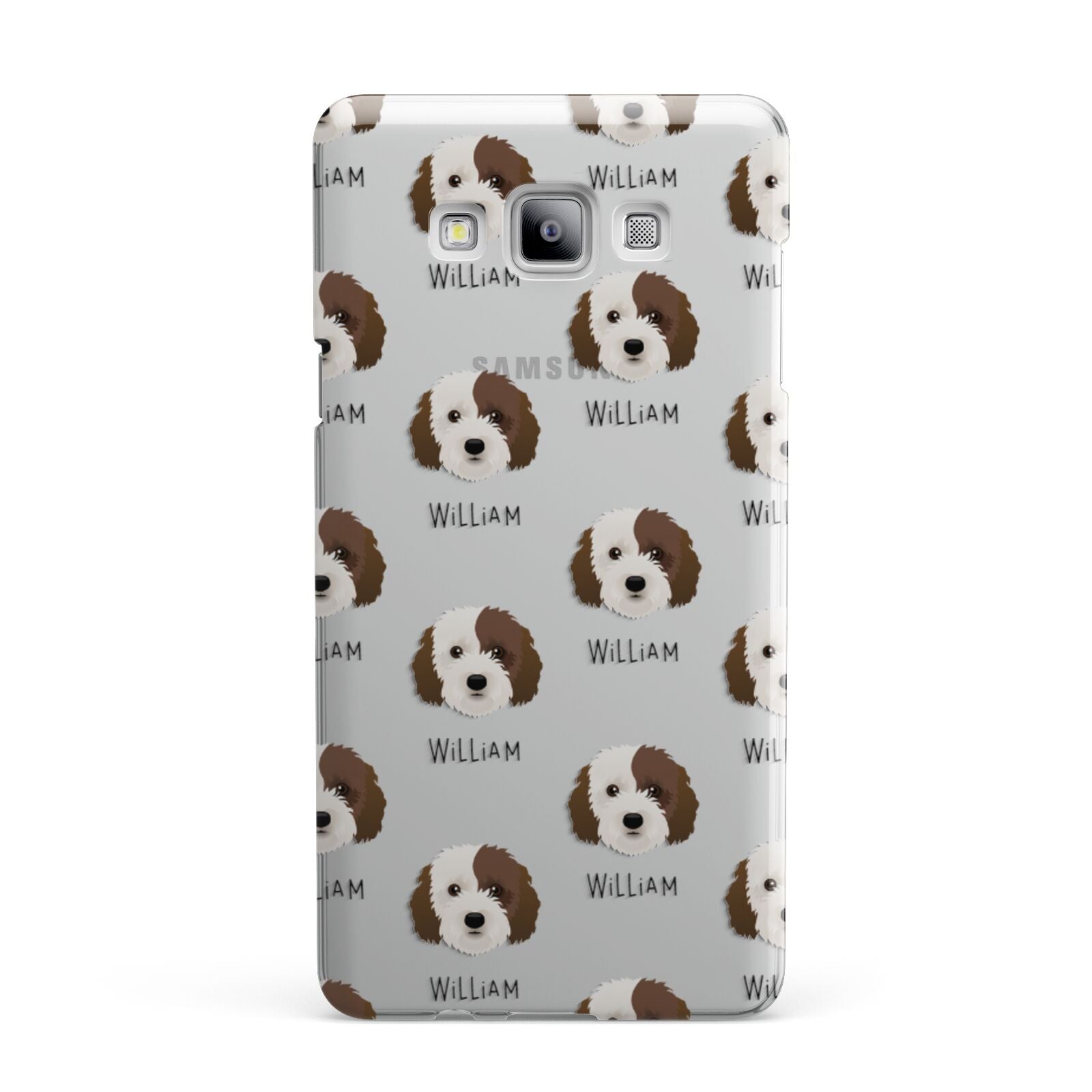 Cockapoo Icon with Name Samsung Galaxy A7 2015 Case