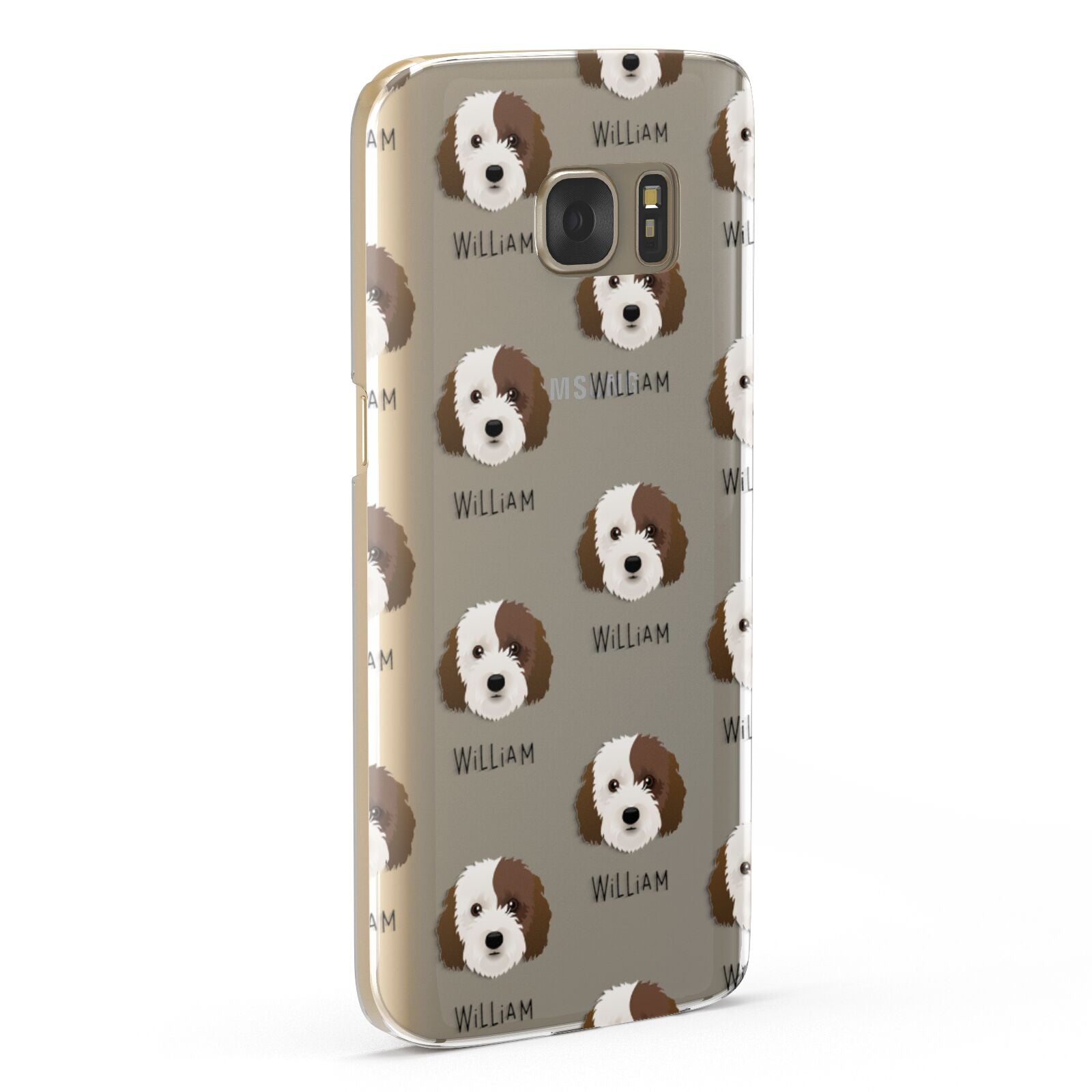 Cockapoo Icon with Name Samsung Galaxy Case Fourty Five Degrees