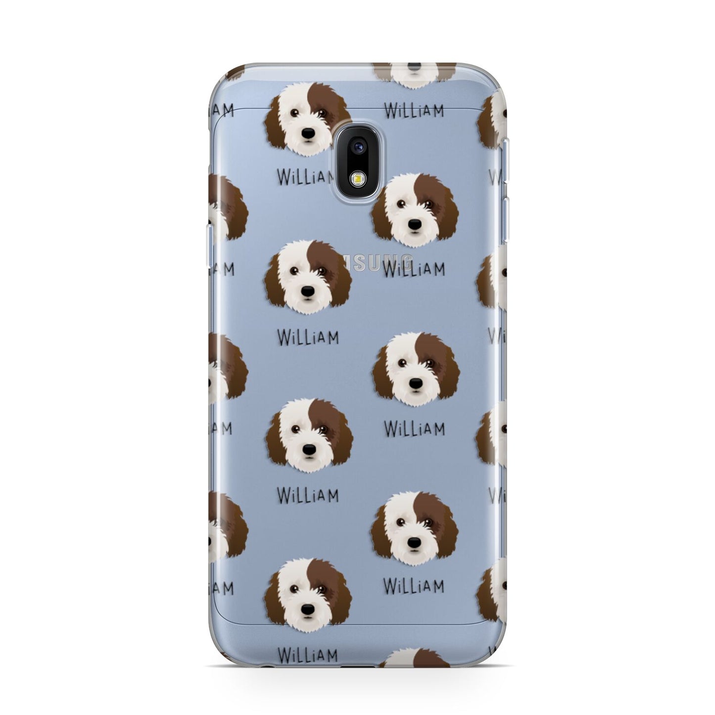 Cockapoo Icon with Name Samsung Galaxy J3 2017 Case