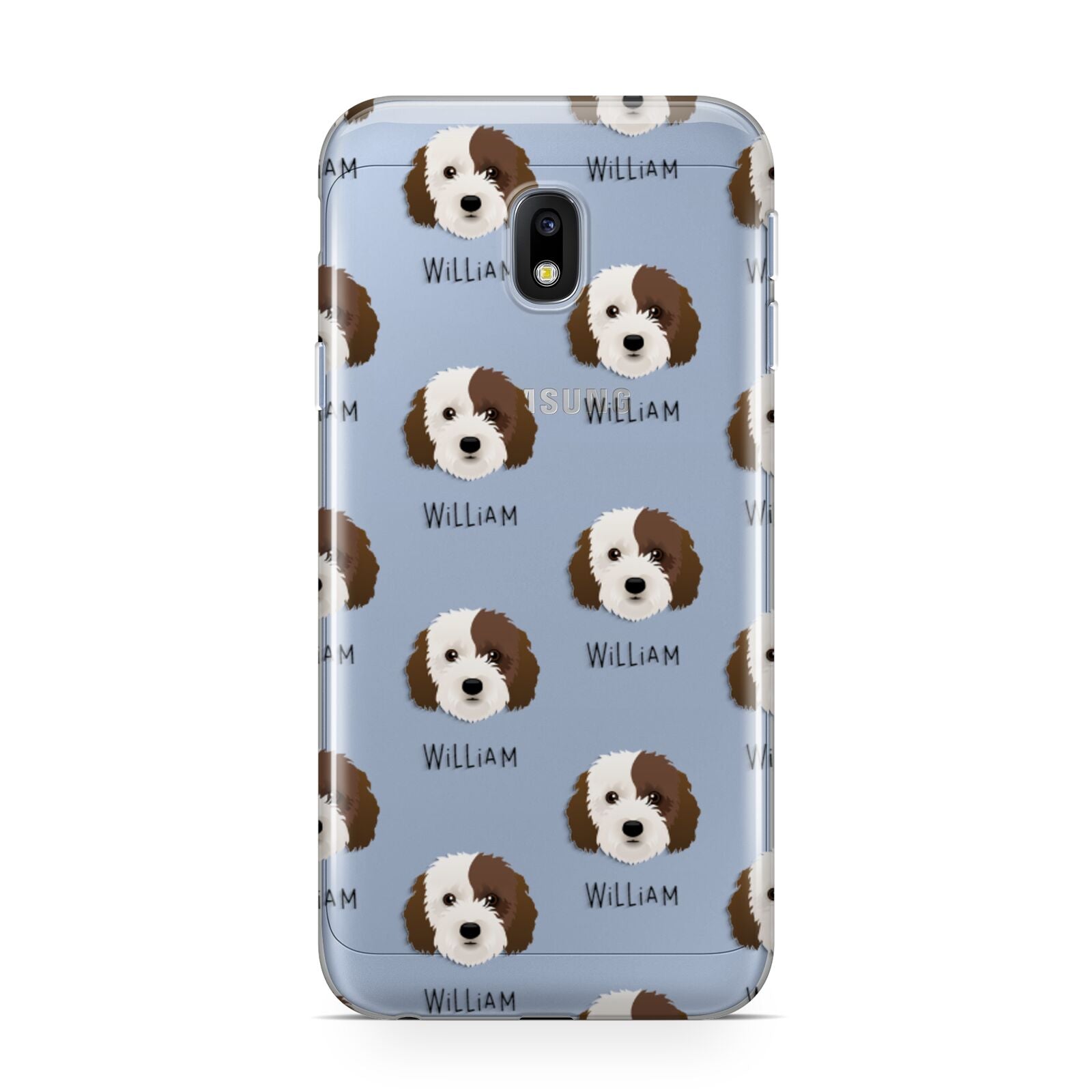 Cockapoo Icon with Name Samsung Galaxy J3 2017 Case